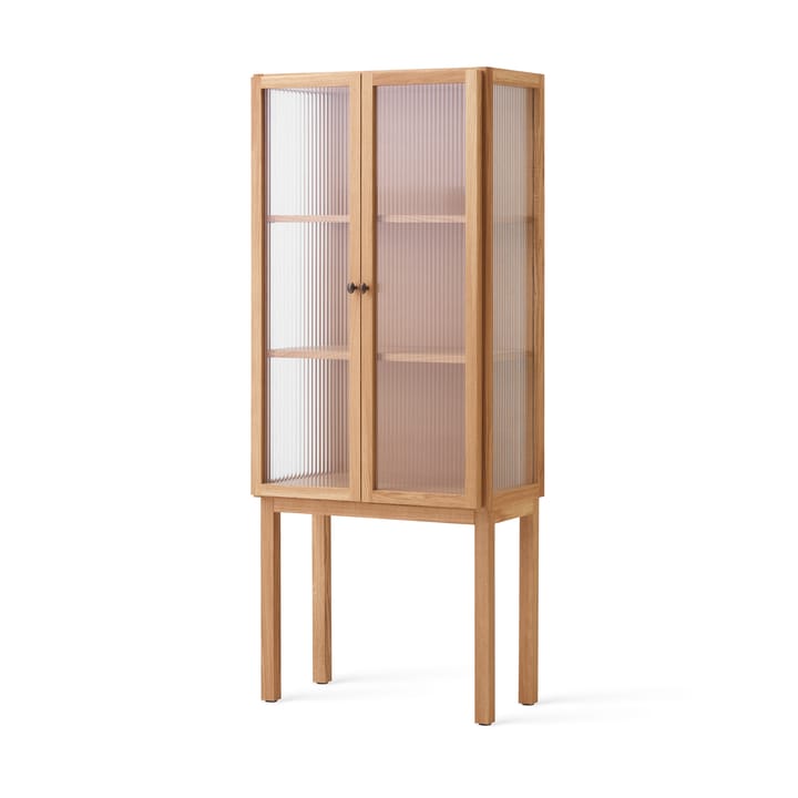 Curiosity skåp med glasdörr 168 cm, Oak Audo Copenhagen