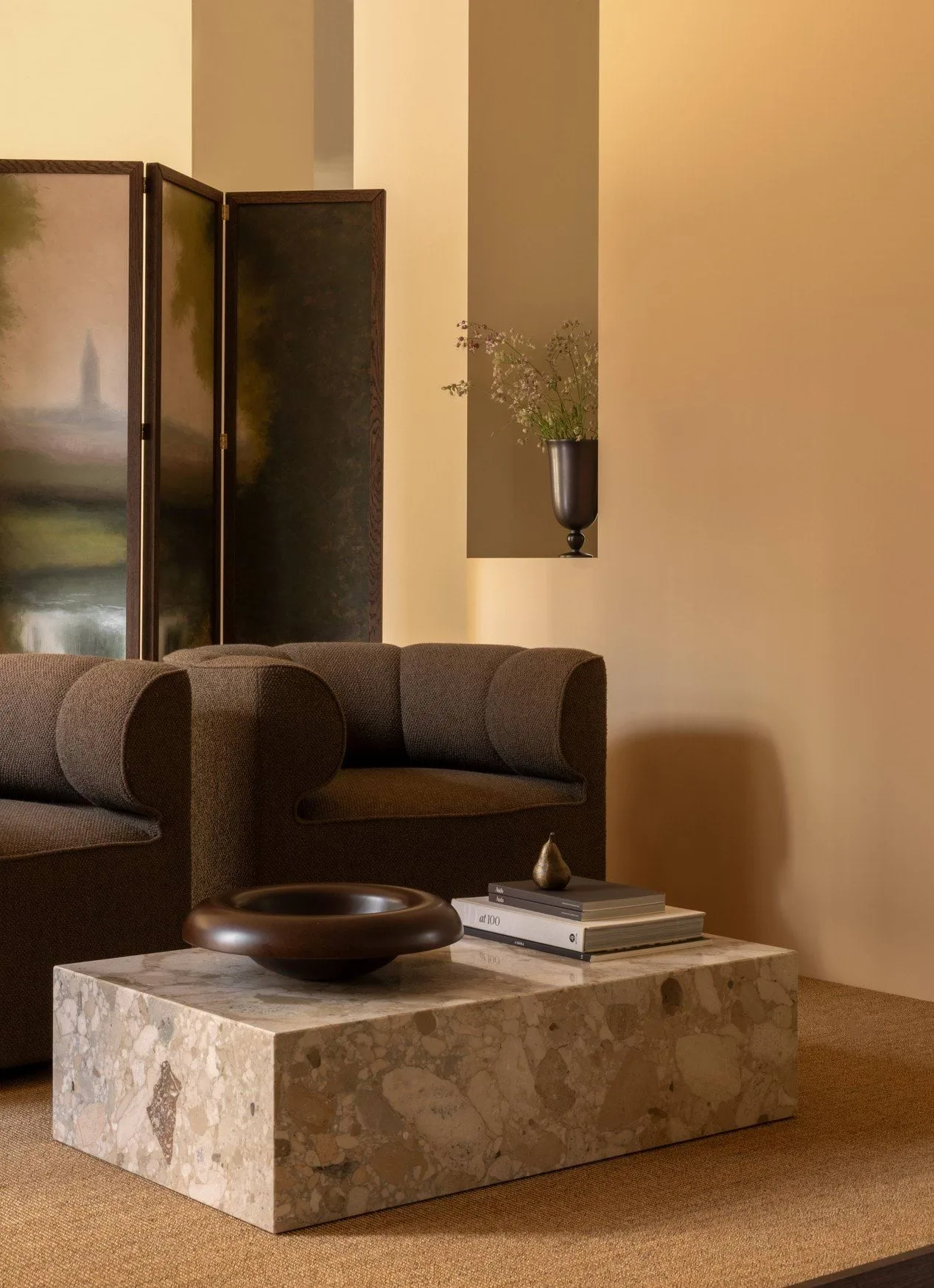 Eave Seamline loungestol, Logan Fossil Audo Copenhagen