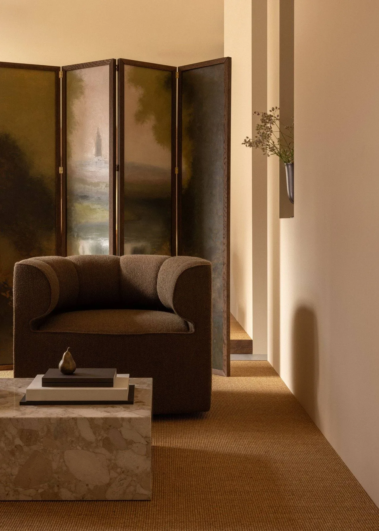 Eave Seamline loungestol, Logan Nutmeg Audo Copenhagen