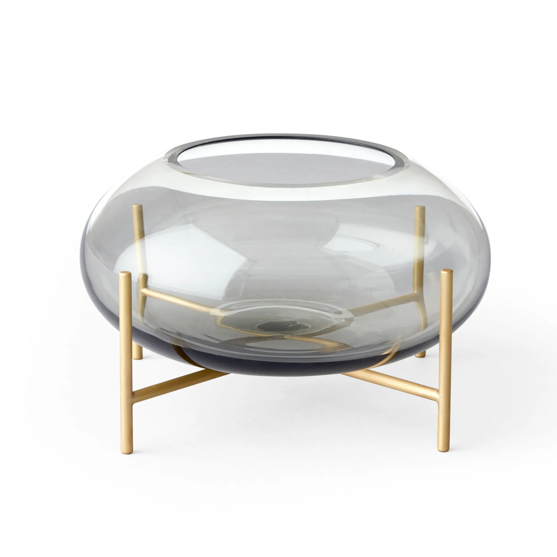 Échasse ljuslykta borstad mässing, Smoke Audo Copenhagen