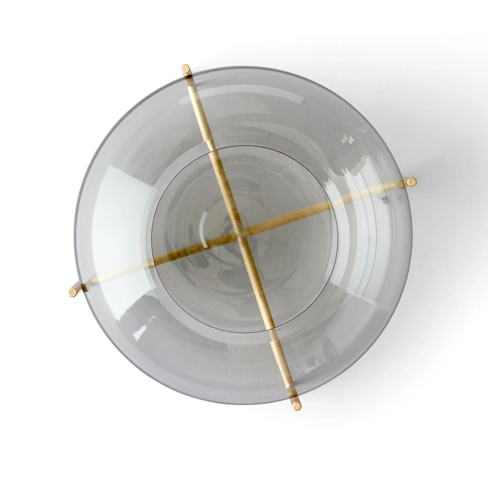 Échasse ljuslykta borstad mässing, Smoke Audo Copenhagen