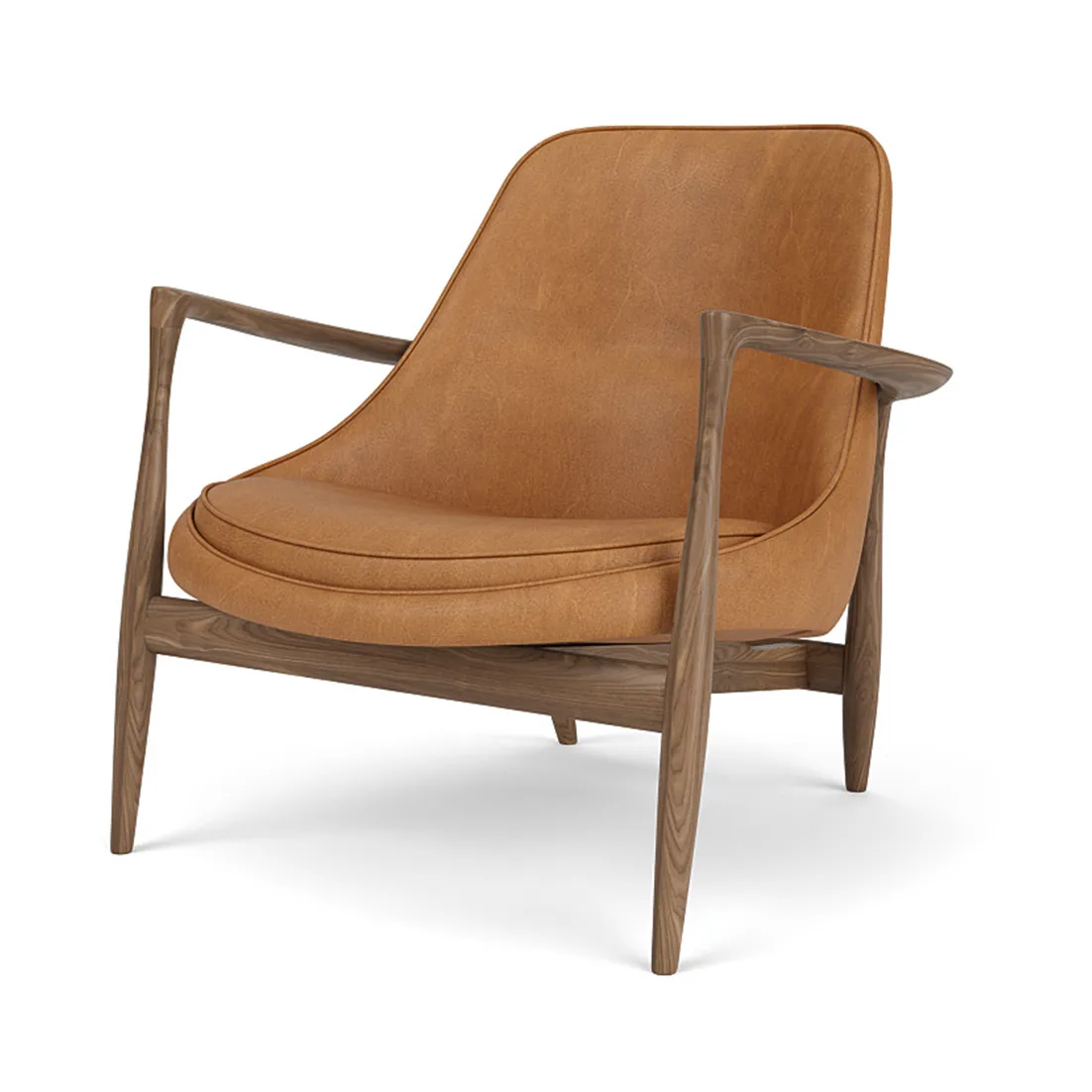 Elizabeth loungefåtölj, Dunes 21000-valnöt Audo Copenhagen