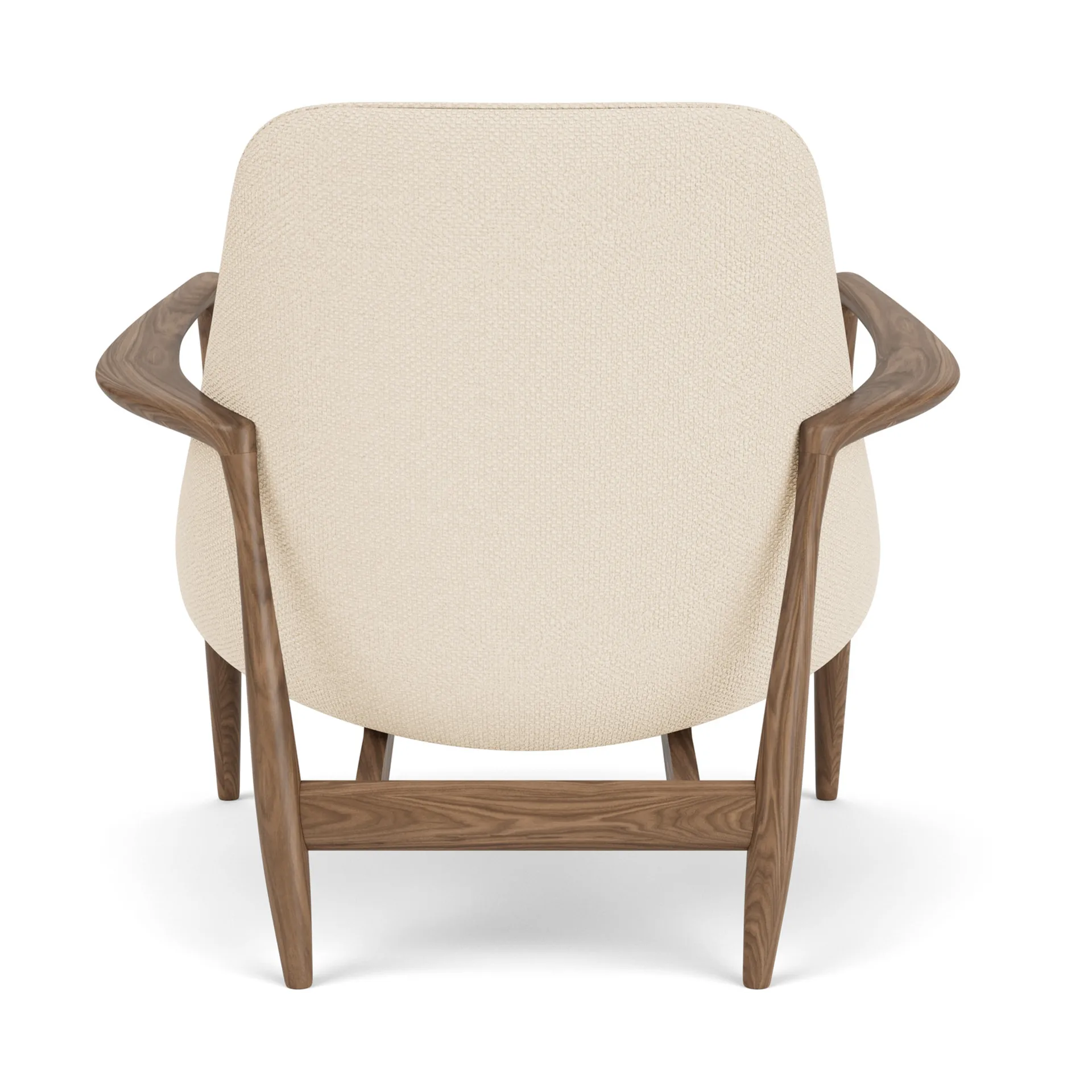 Elizabeth loungefåtölj, Walnut-Logan Jasmine Audo Copenhagen