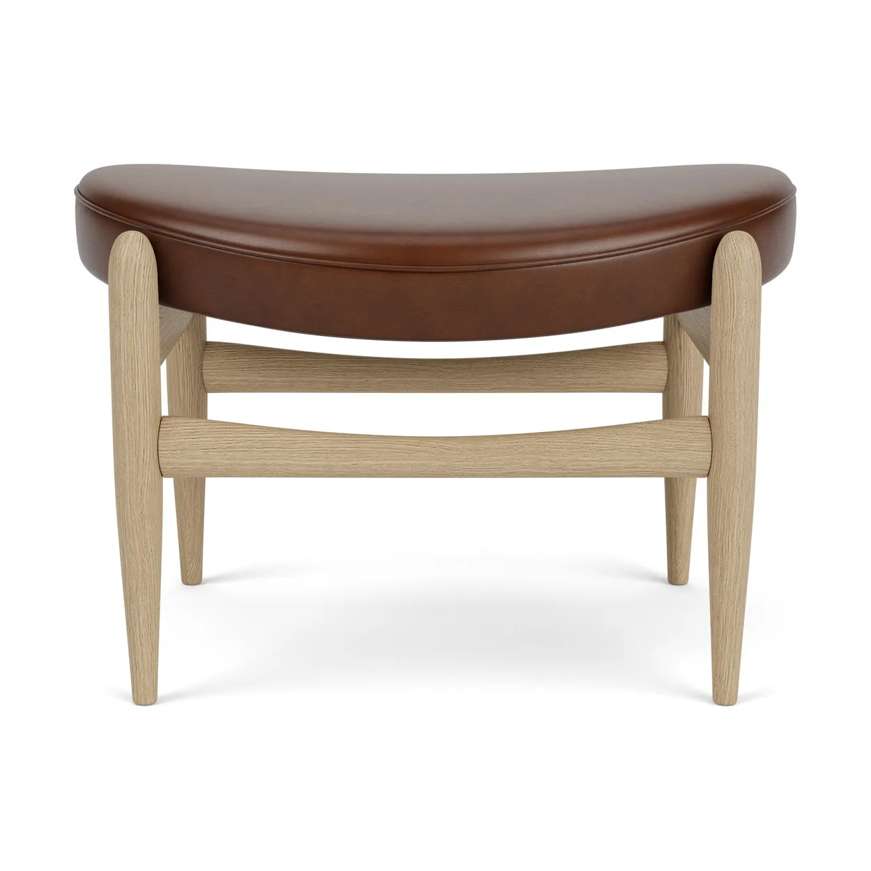 Audo Copenhagen Elizabeth ottoman Dakar 0329-ek | Skandinavisk Design | Fåtöljer & Fotpallar | Brun