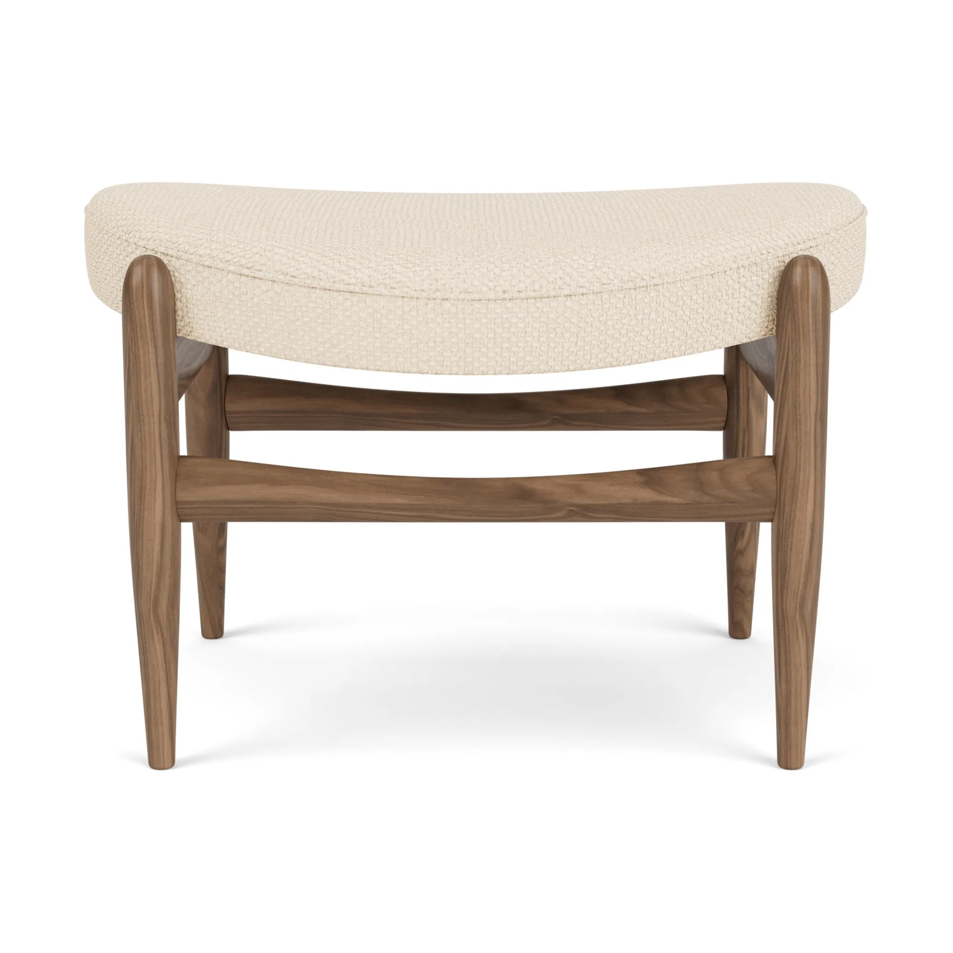 Elizabeth ottoman, Walnut-Logan Jasmine Audo Copenhagen