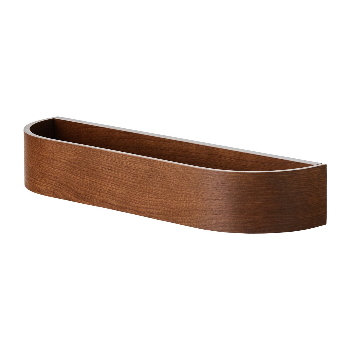 Audo Copenhagen Epoch hylla 50 cm Mörkbetsad ek | Skandinavisk Design | Hyllor & Hyllsystem | Brun