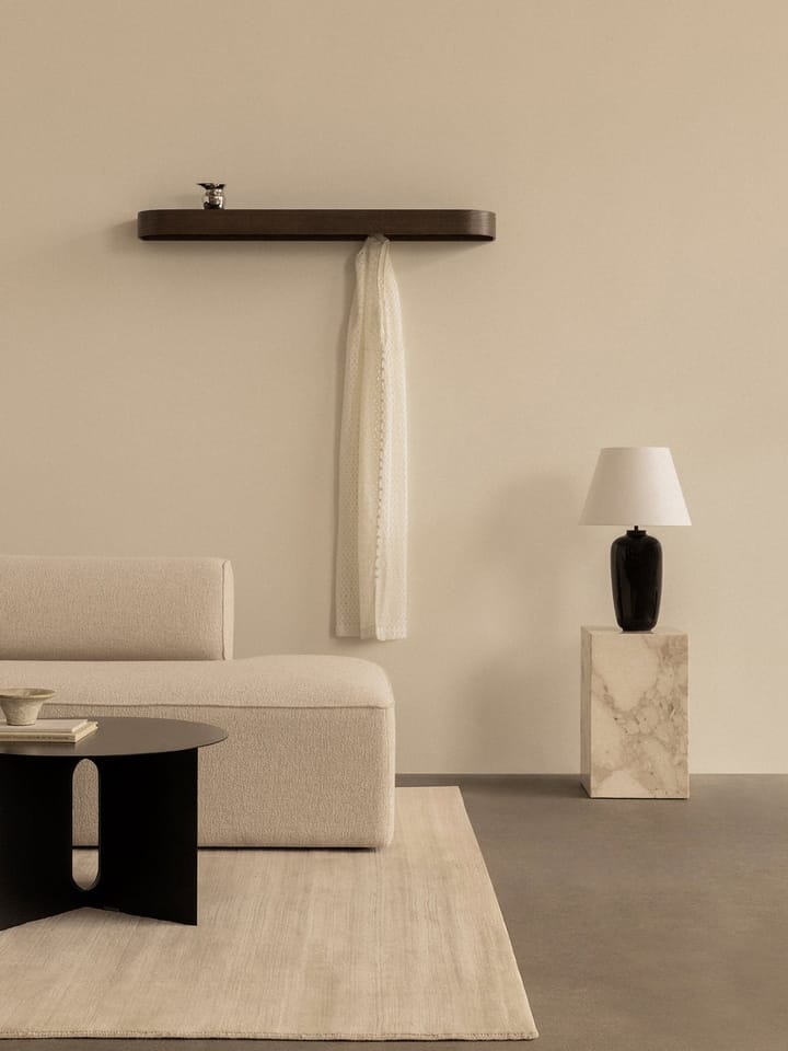 Epoch hylla med krokar 118 cm, Natural oak-fog Audo Copenhagen