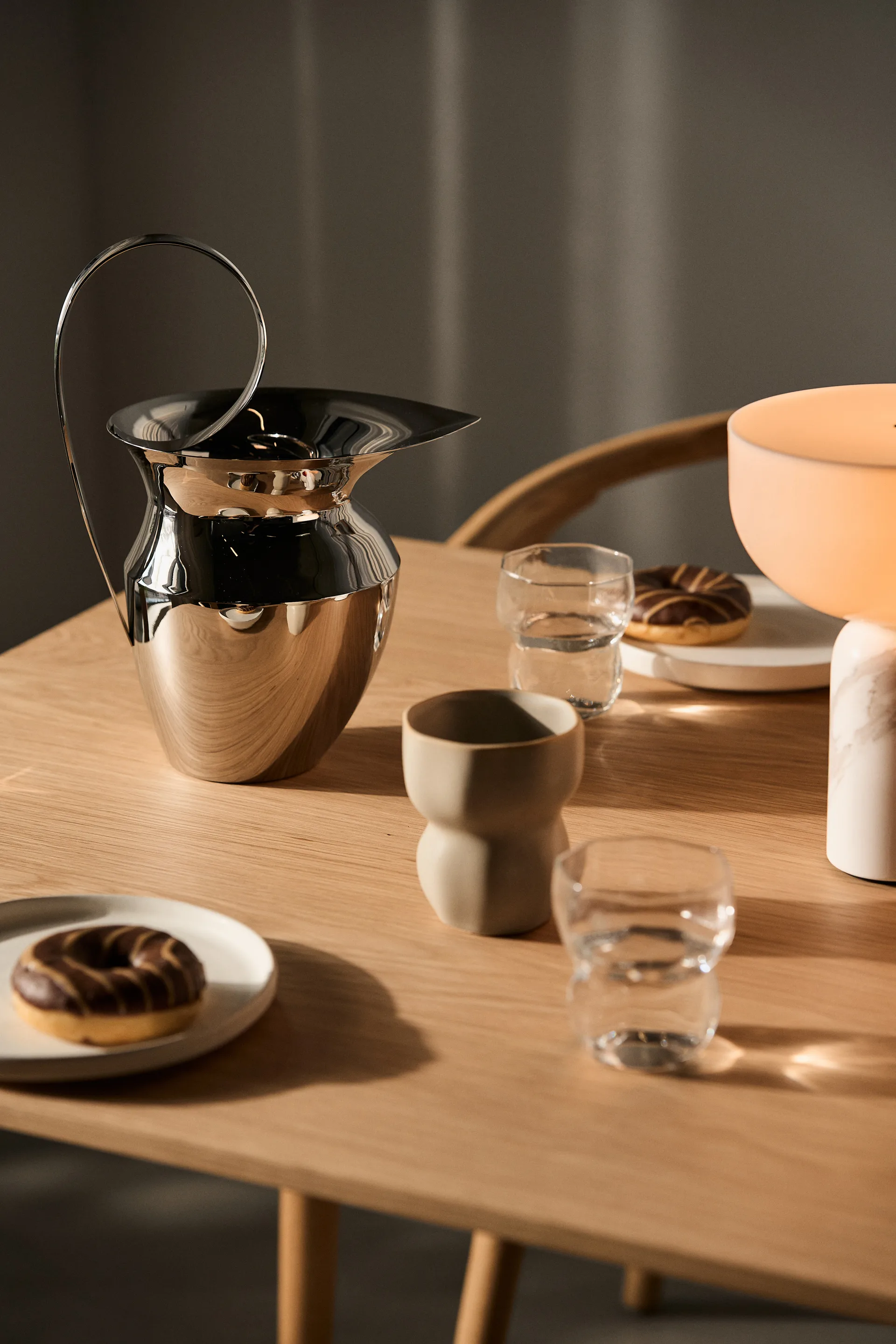 Etruscan kanna 30 cm, Rostfritt stål Audo Copenhagen