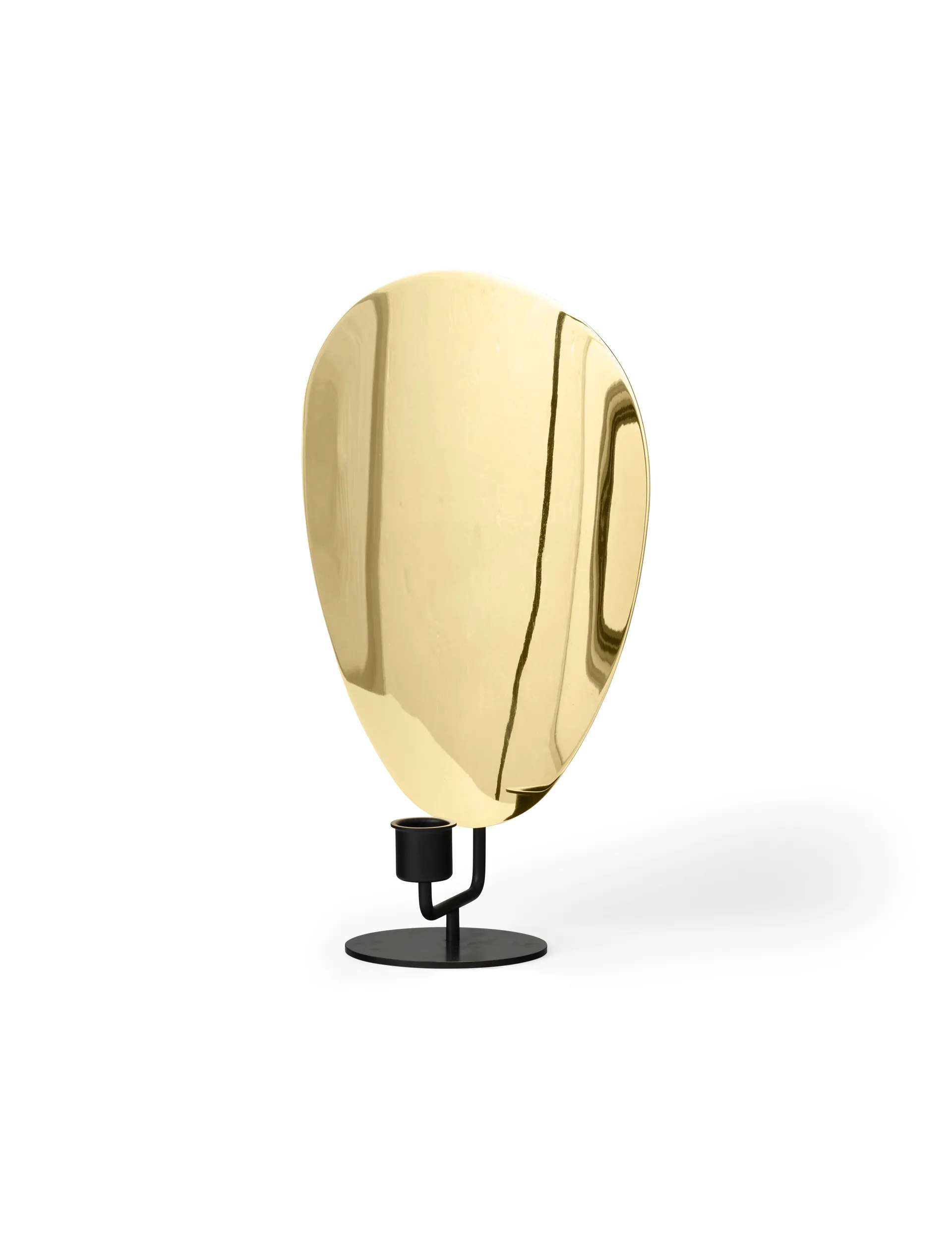 Flambeau ljusstake 30 cm, Black-polished brass Audo Copenhagen