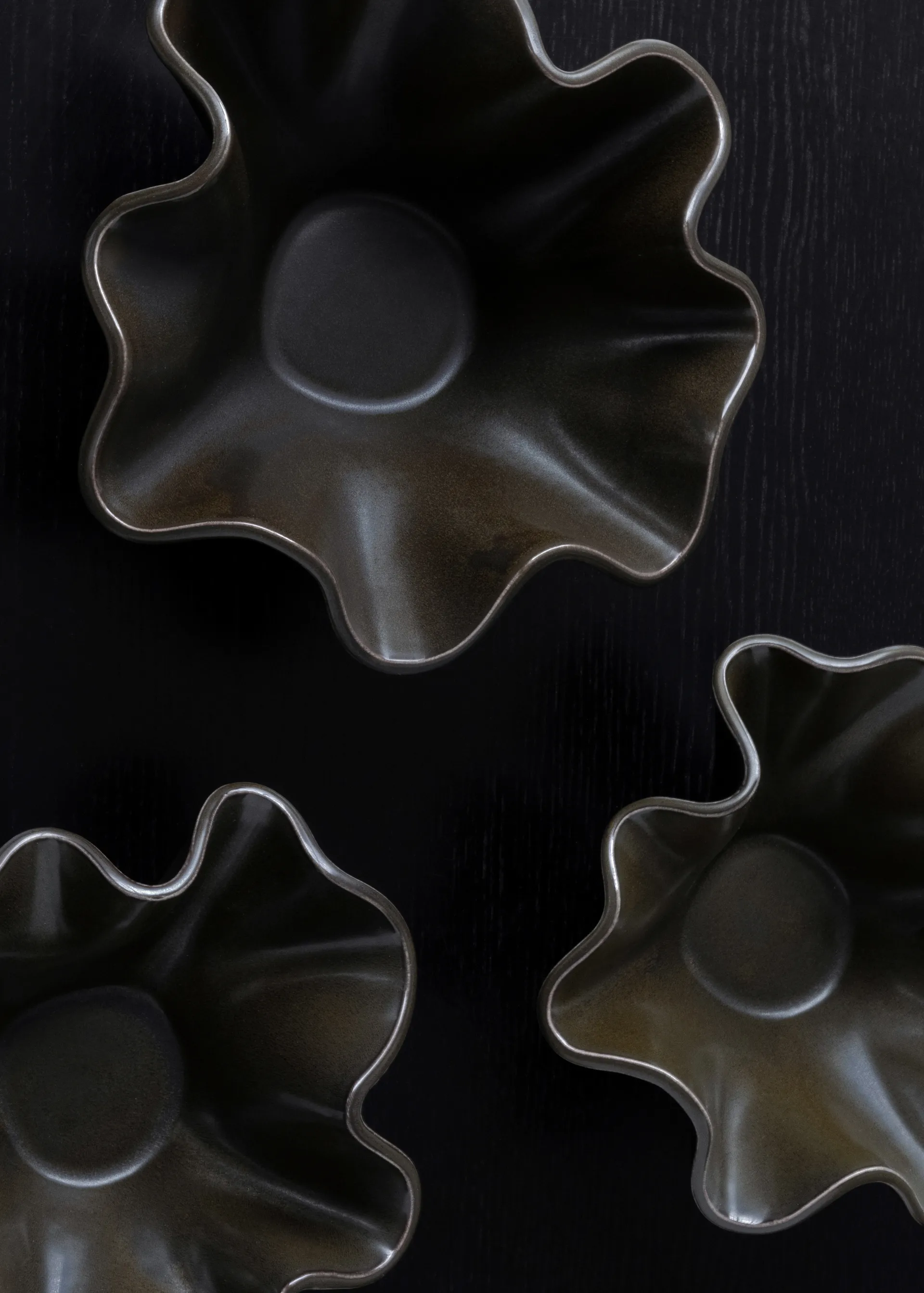 Fragilis skål 10 cm, Svart Audo Copenhagen