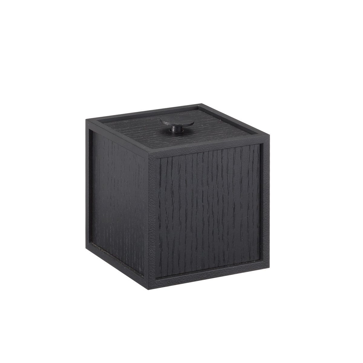 Audo Copenhagen Frame 10 box med lock svartbetsad ask