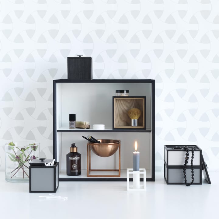 Frame 10 box med lock, svartbetsad ask Audo Copenhagen