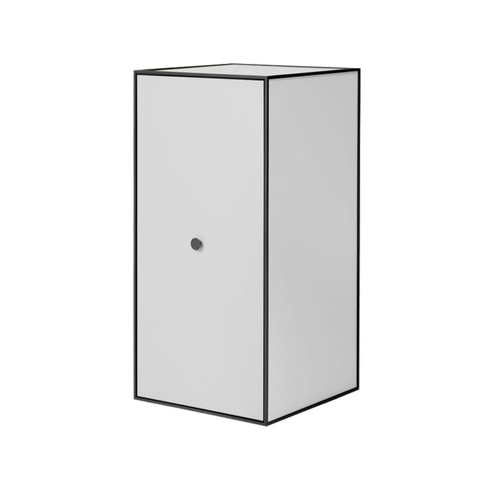 Frame 70 förvaring - light grey, dörr, 2 hyllplan - Audo Copenhagen