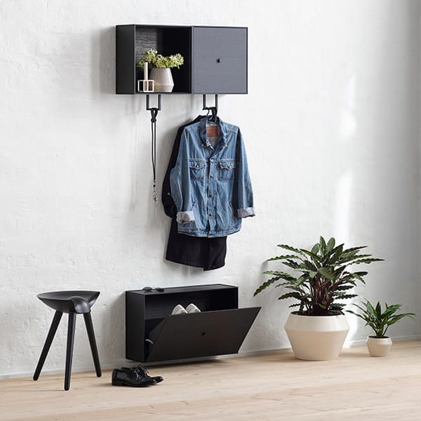 Frame skohylla, svartbetsad ask Audo Copenhagen