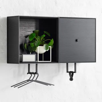 Hangar galge 3-pack - svart - Audo Copenhagen