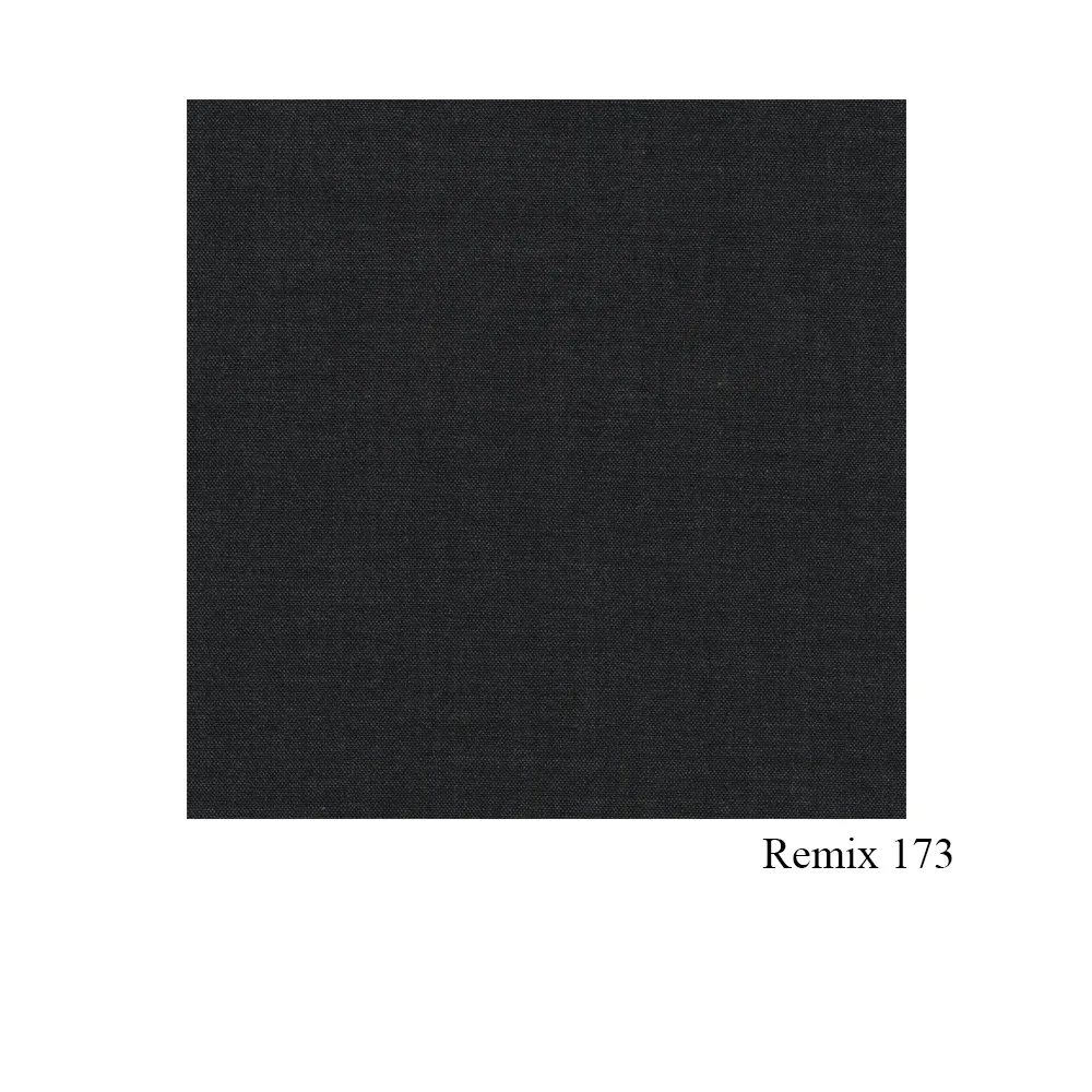 Harbour side dining chair stol, klädd sits, tyg remix 173 dark grey, ben i mörkbetsad ek Audo Copenhagen