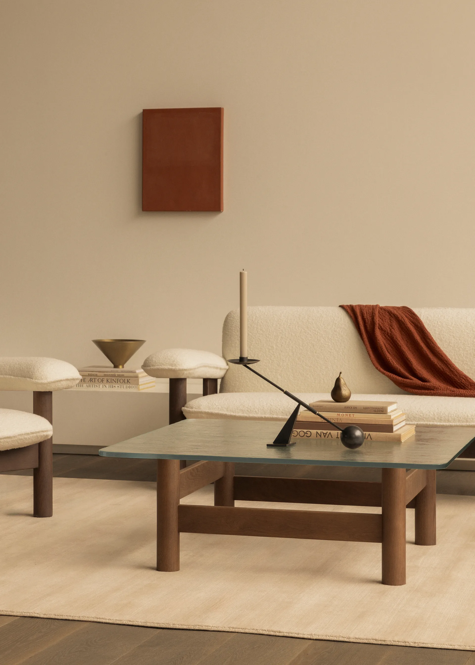 Interconnect ljusstake 42,5 cm, Bronzed brass Audo Copenhagen