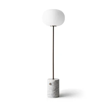 JWDA golvlampa - Carrara marmor-bronserad mässing, 130 cm - Audo Copenhagen