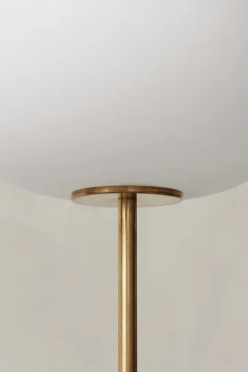 JWDA golvlampa - Travertin-borstad mässing, 130 cm - Audo Copenhagen