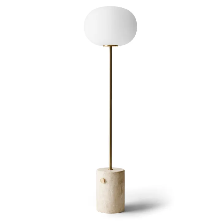 JWDA golvlampa - Travertin-mässing, 150 cm - Audo Copenhagen