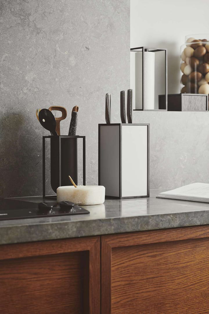 K'Block knivblock, Light grey Audo Copenhagen