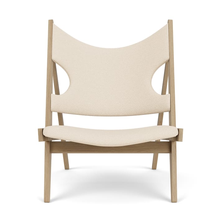 Knitting loungefåtölj, Natural oak-Logan Jasmine Audo Copenhagen