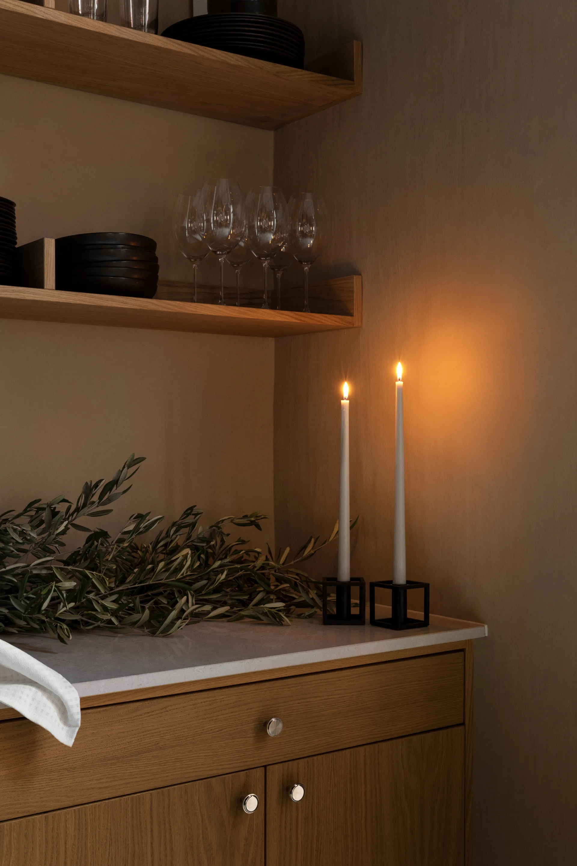 Kubus 1 ljusstake, svart Audo Copenhagen