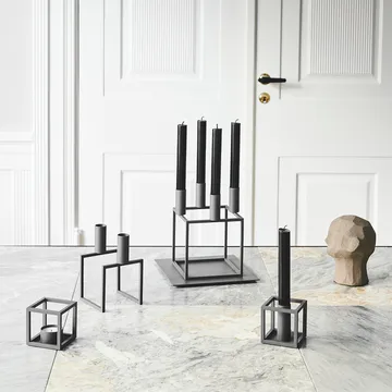Kubus 4 ljusstake - Grå - Audo Copenhagen