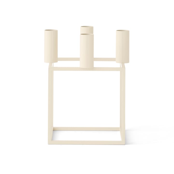 Kubus 4 ljusstake, Ivory Audo Copenhagen