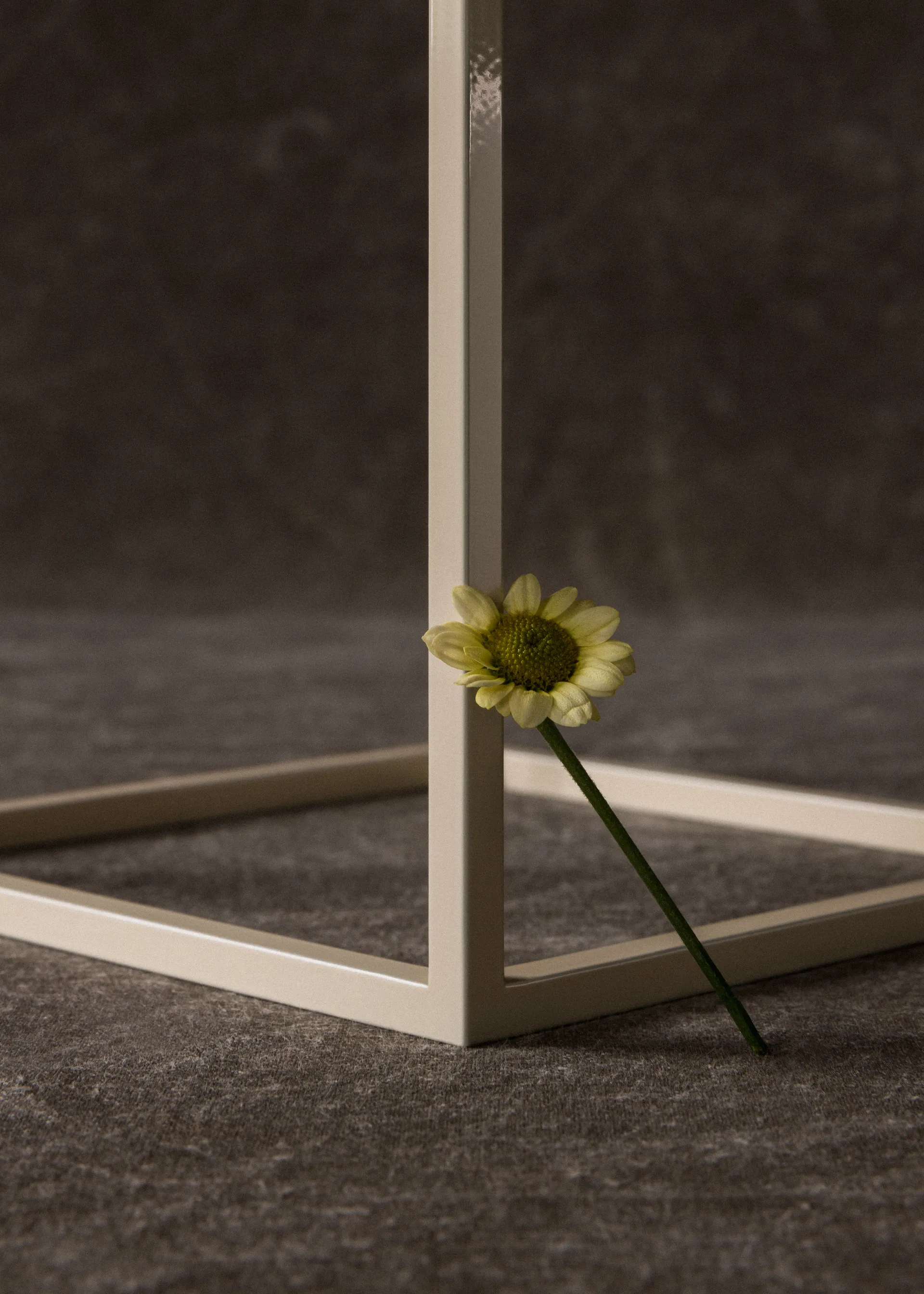 Kubus 4 ljusstake, Ivory Audo Copenhagen