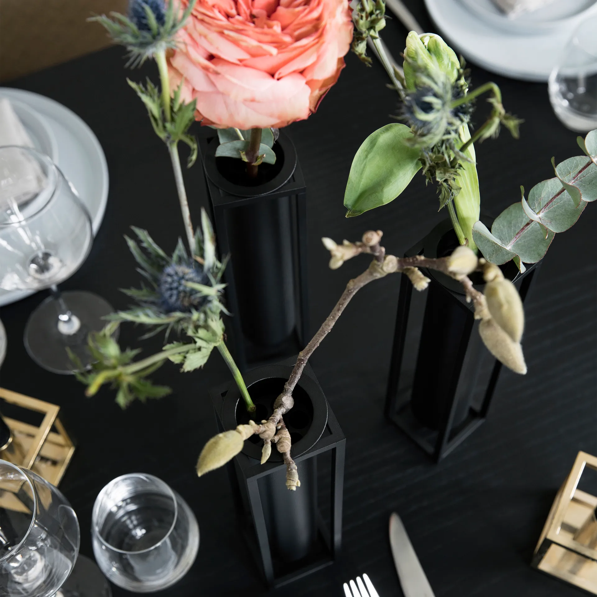 Kubus vas, Flora, svart Audo Copenhagen