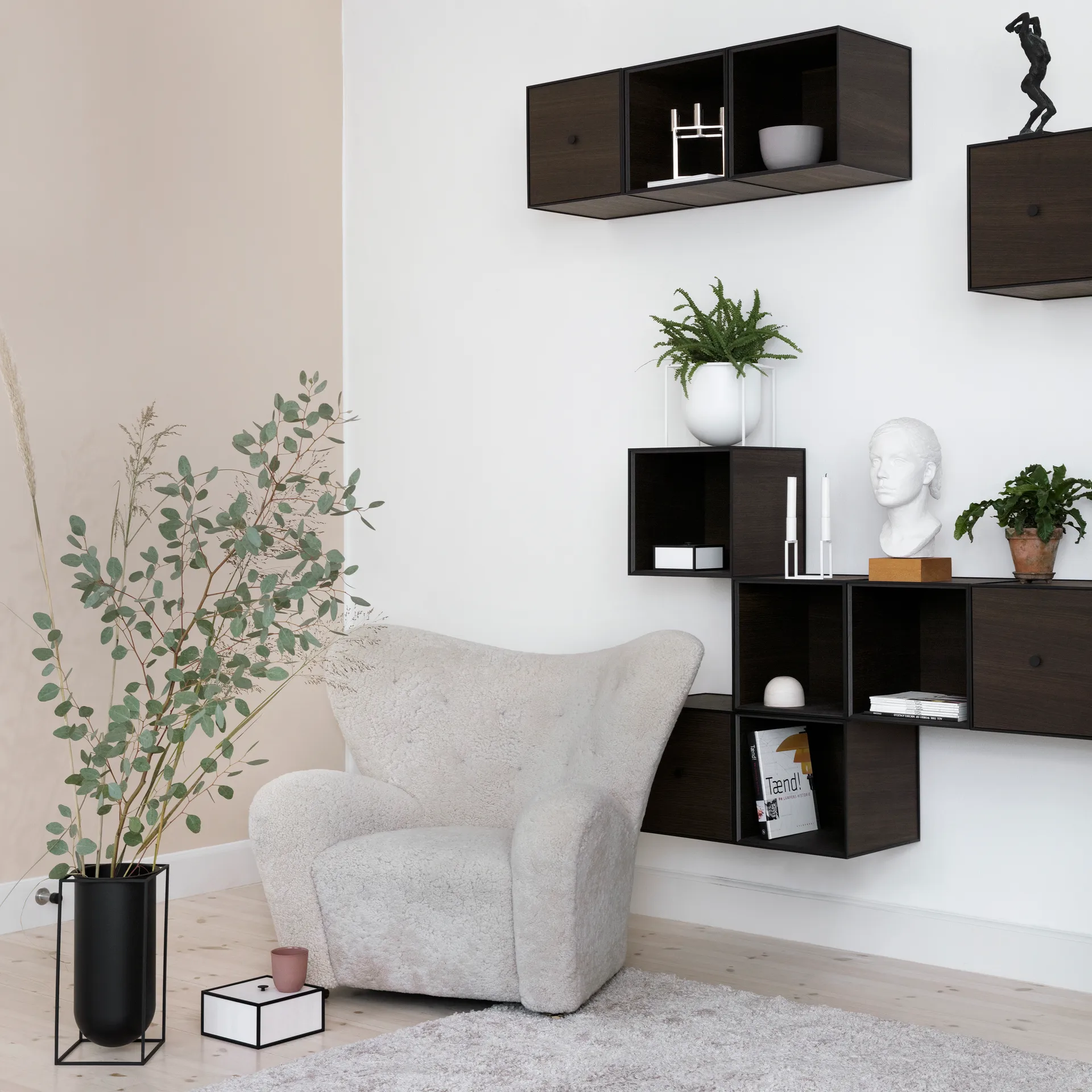 Kubus vas Nolia, Svart Audo Copenhagen