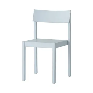 Mauro stol - Linen blue ek - Audo Copenhagen