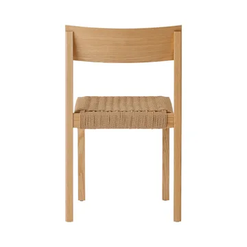 Mauro stol - Naturell ek-naturflätad sits - Audo Copenhagen