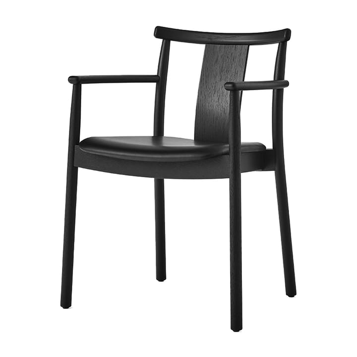 Merkur karmstol med dyna - Black-Dakar 0842 black - Audo Copenhagen