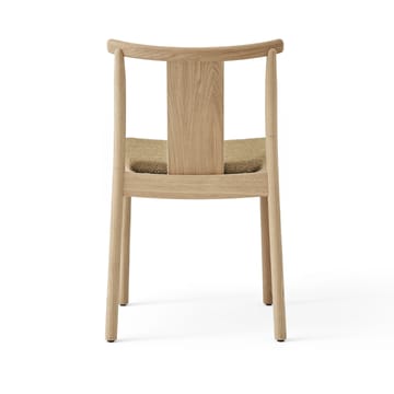 Merkur stol med dyna - Oak-Bouclé 06 gold - Audo Copenhagen
