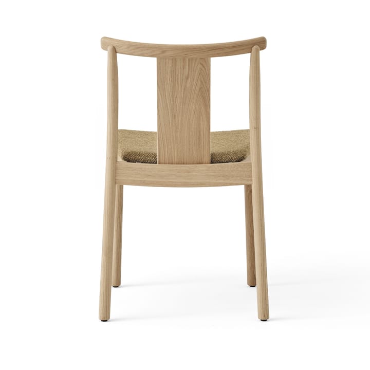 Merkur stol med dyna, Oak-Bouclé 06 gold Audo Copenhagen