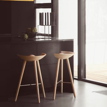ML 42 barpall - soap treated oak, brass - Audo Copenhagen