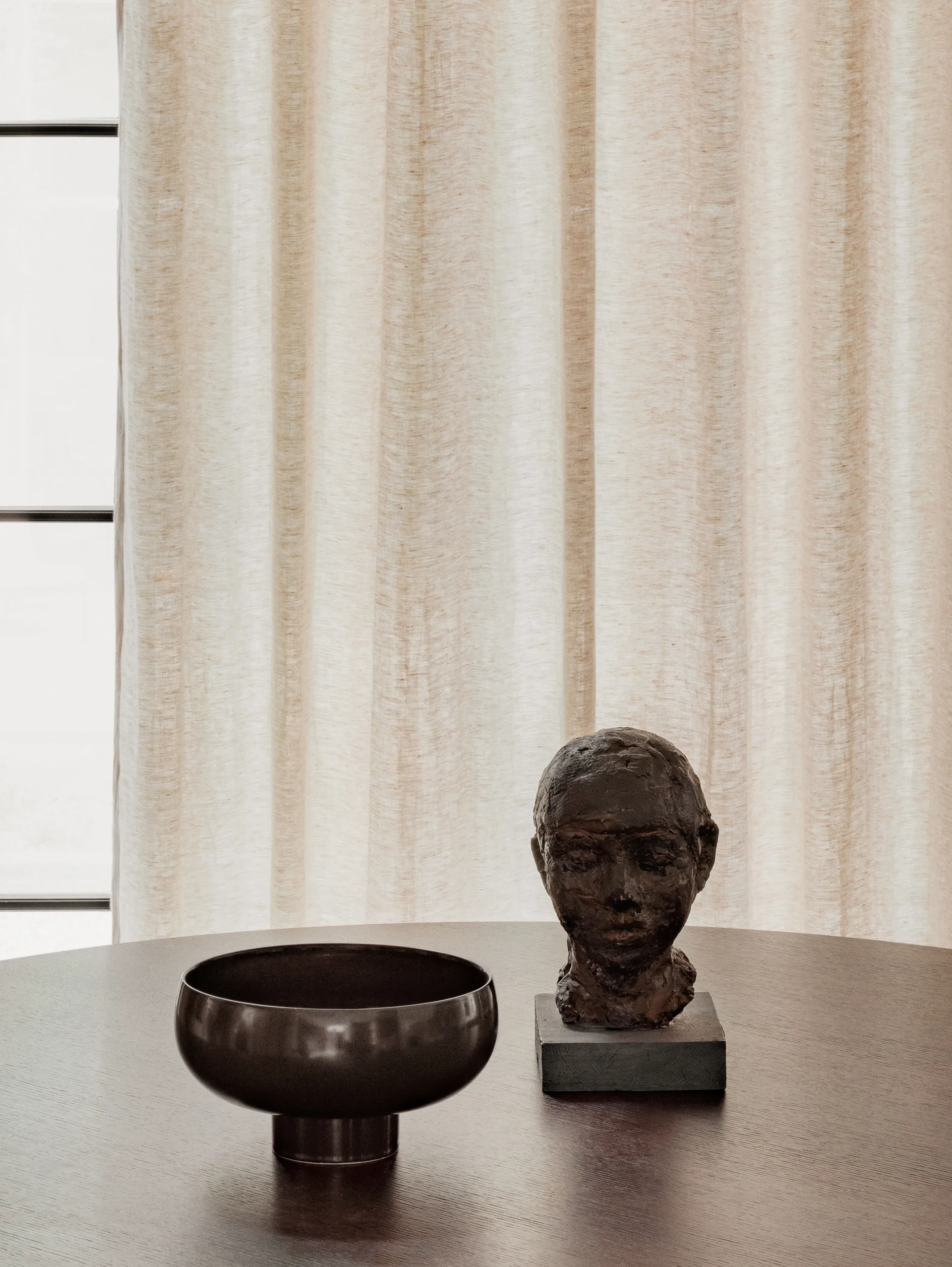 New Norm fruktskål Ø25 cm, Mörkglaserad Audo Copenhagen