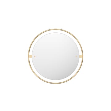 Nimbus spegel - polished brass, ø60 - Audo Copenhagen