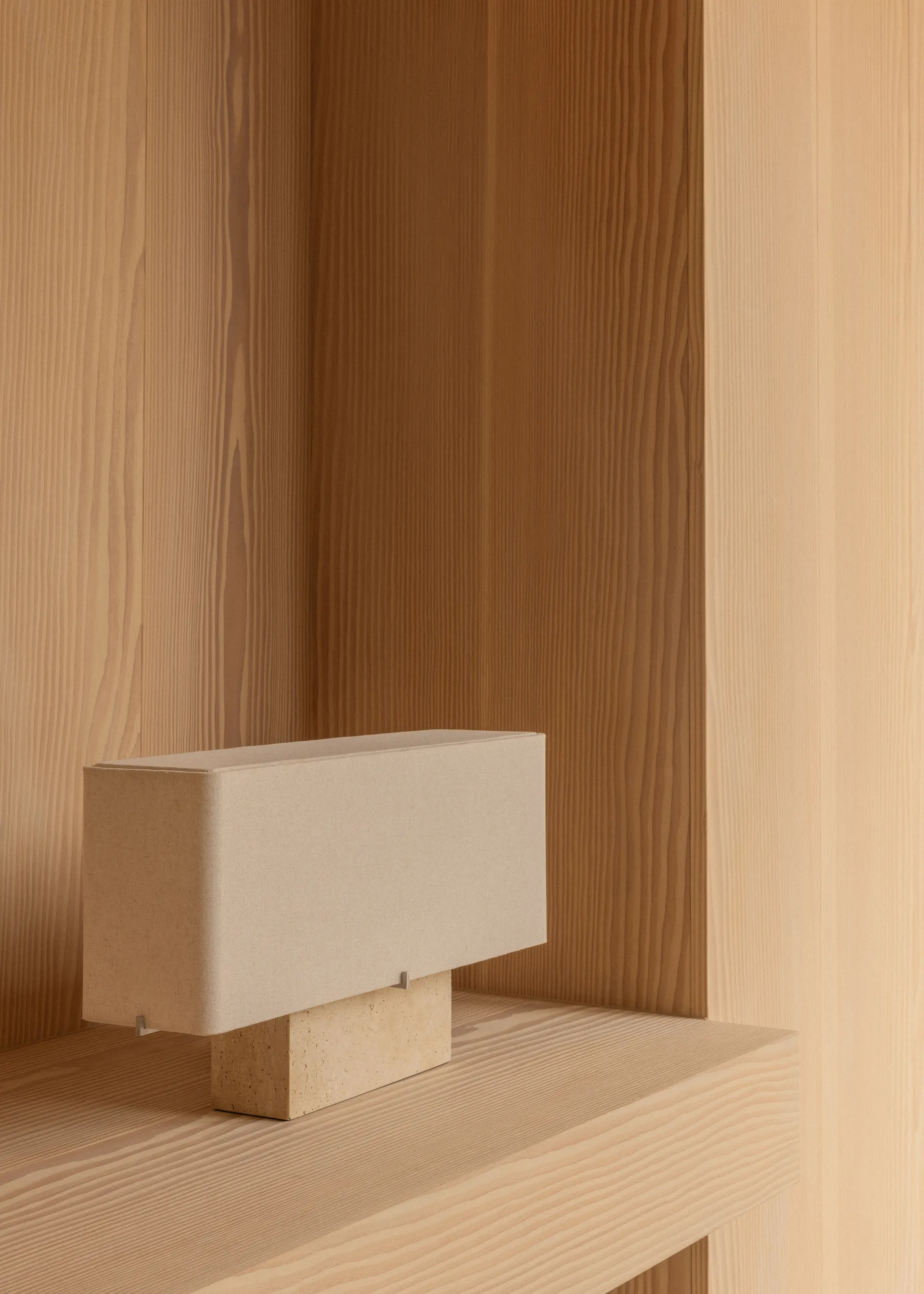 Nonna bordslampa 30 cm, Travertine-sand Audo Copenhagen