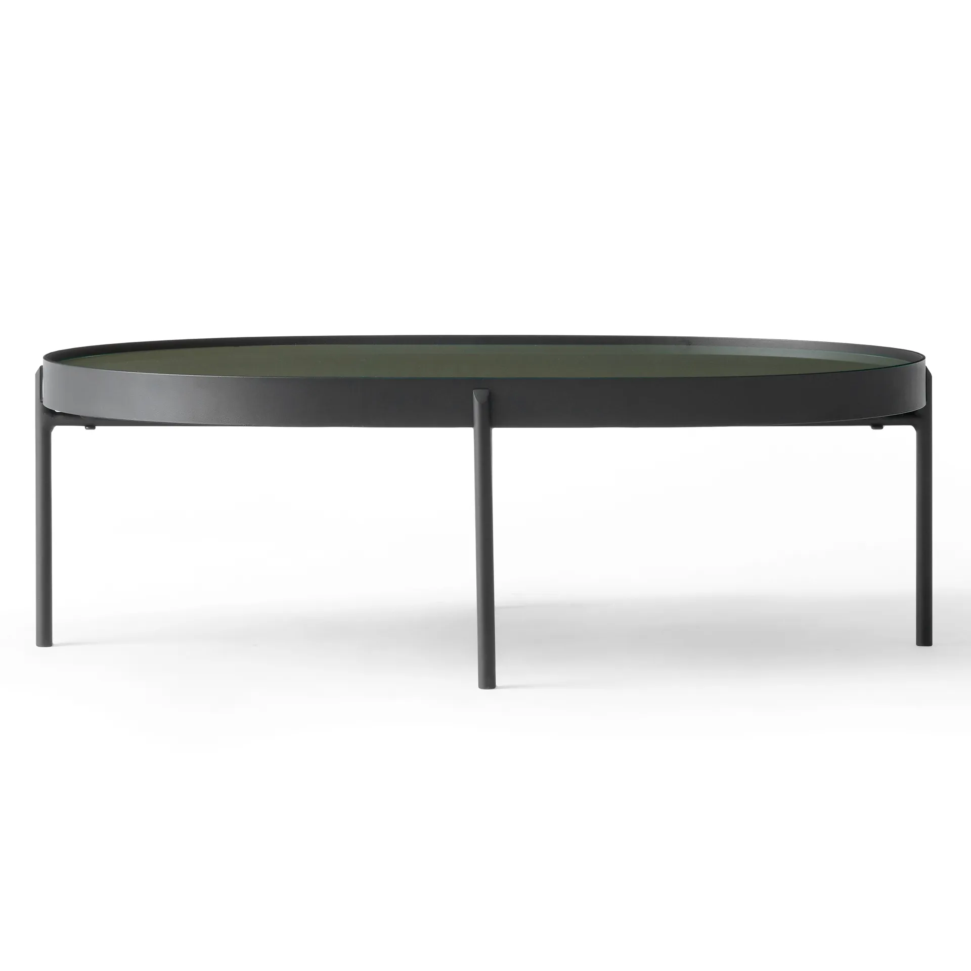 NoNo soffbord L 59,5x96,5 cm, Svart-mörkgrön Audo Copenhagen