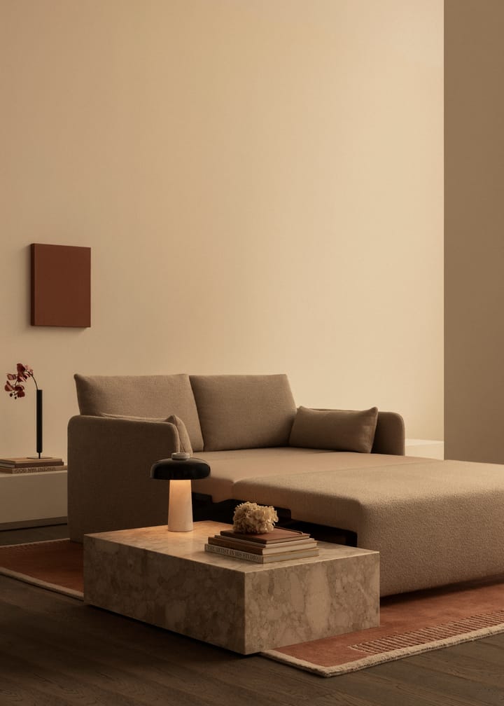 Offset bäddsoffa 2-sits, Baru 0450 Gold Audo Copenhagen