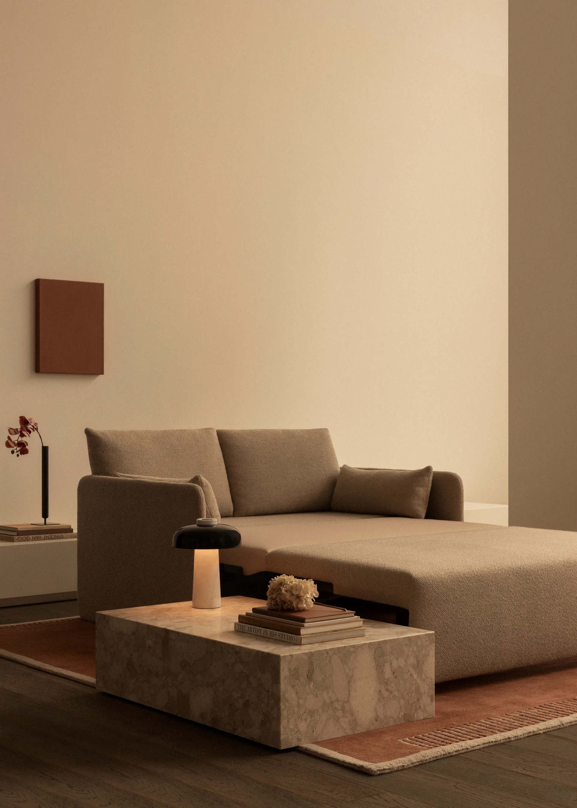 Offset bäddsoffa 2-sits, Logan Jasmine Audo Copenhagen