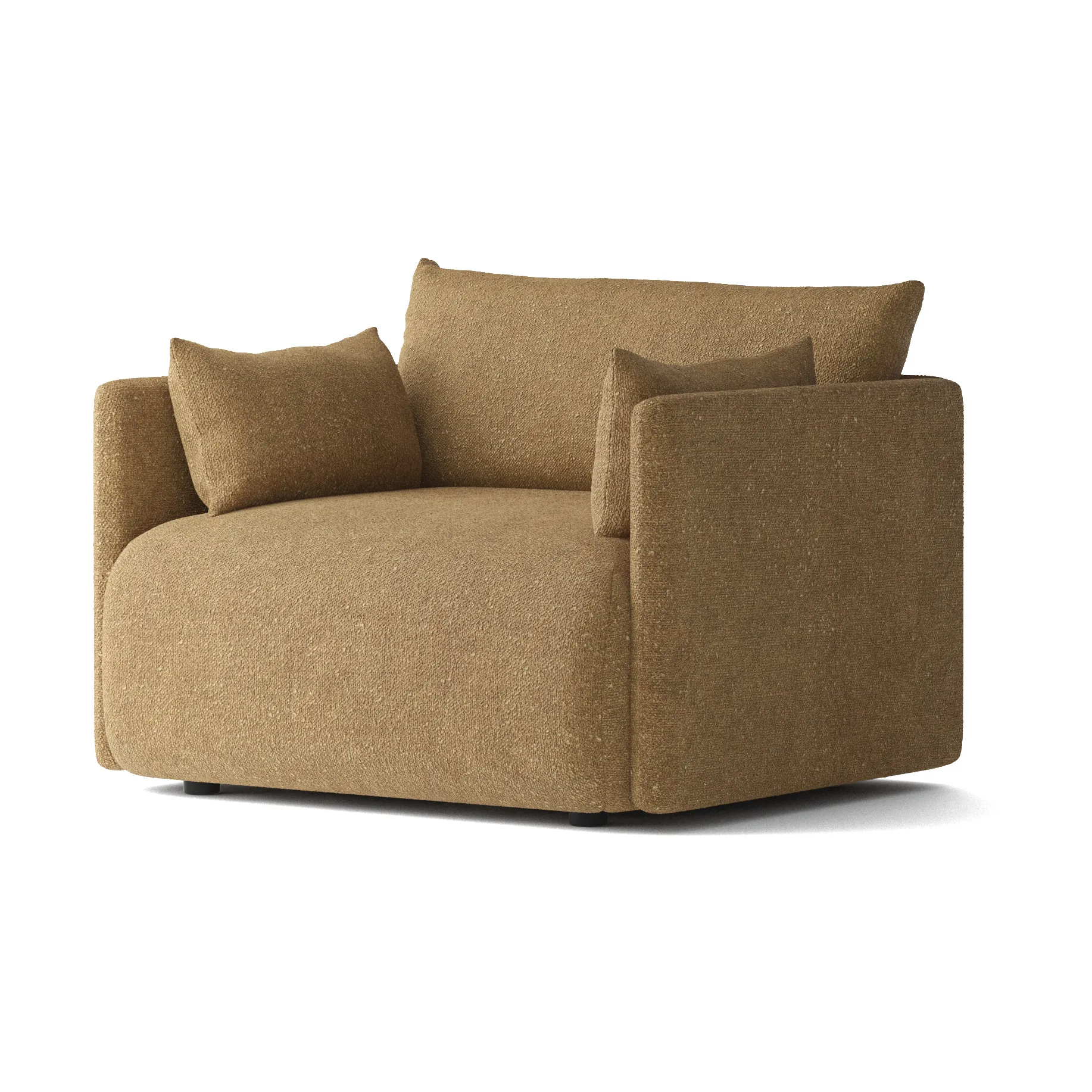 Offset fåtölj, Audo Bouclé 06 Gold Audo Copenhagen