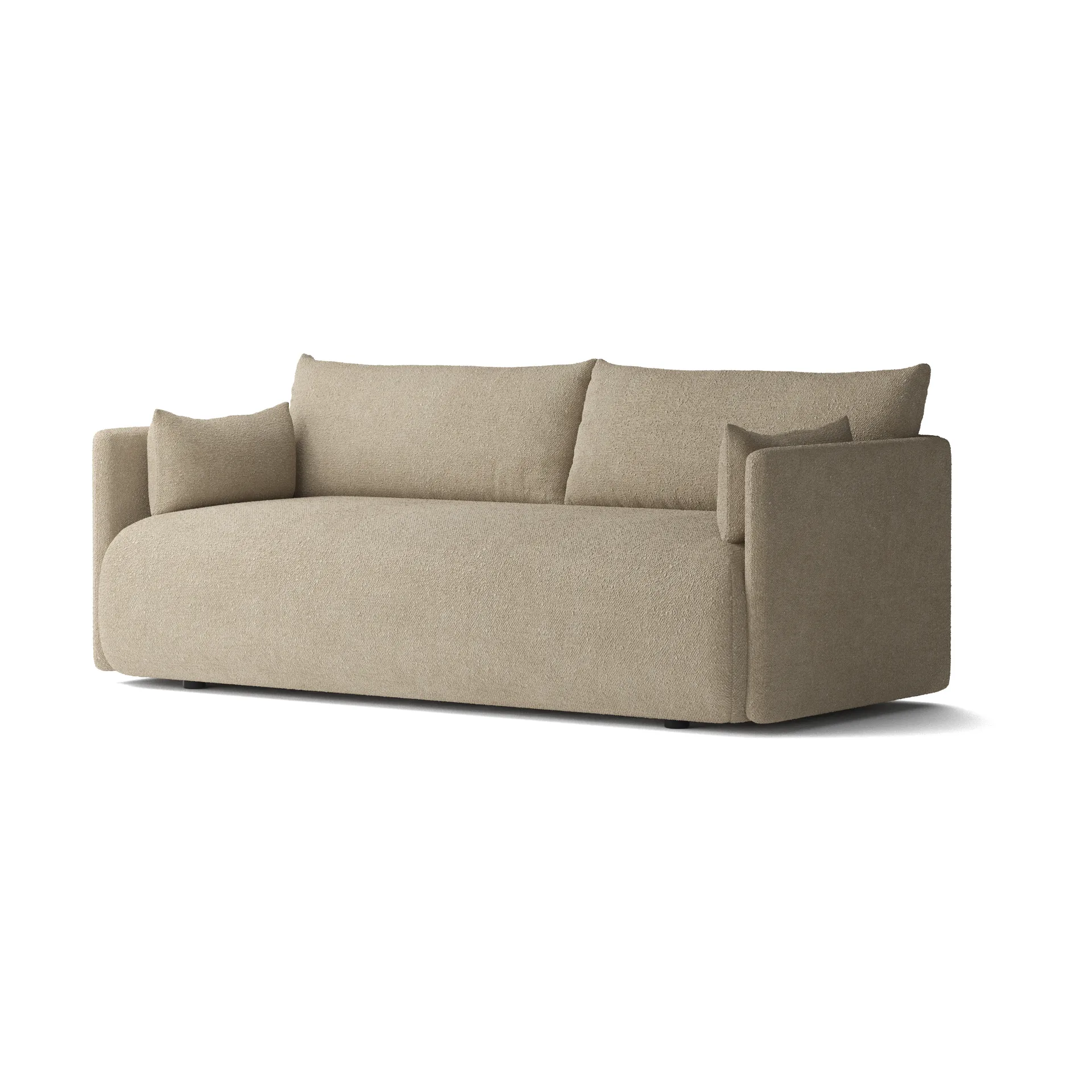 Offset soffa 2-sits, Audo Bouclé 02 Beige Audo Copenhagen