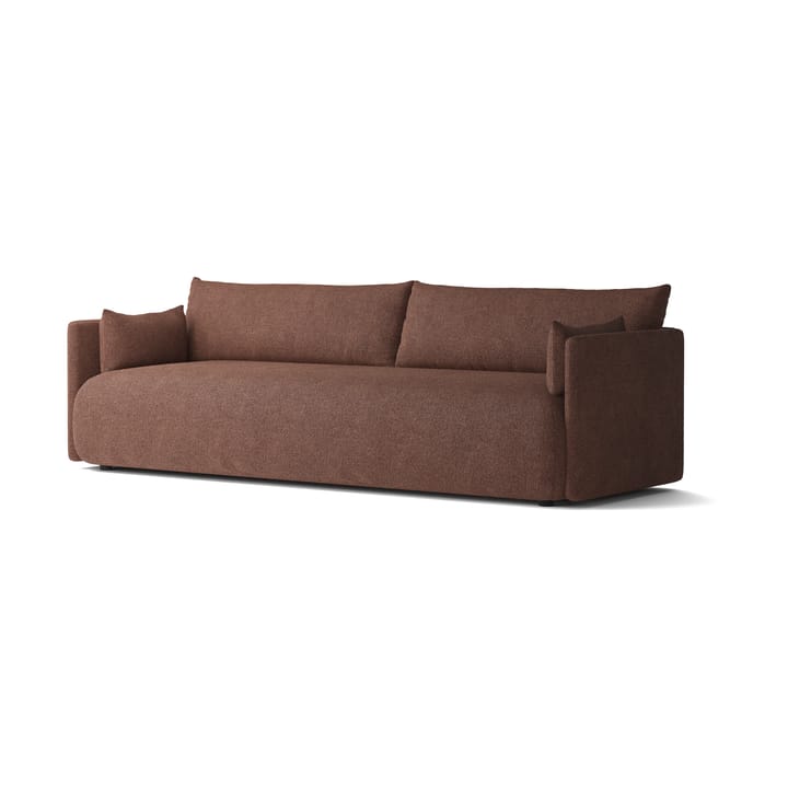 Offset soffa 3-sits - Audo Bouclé 08 Bordeaux - Audo Copenhagen