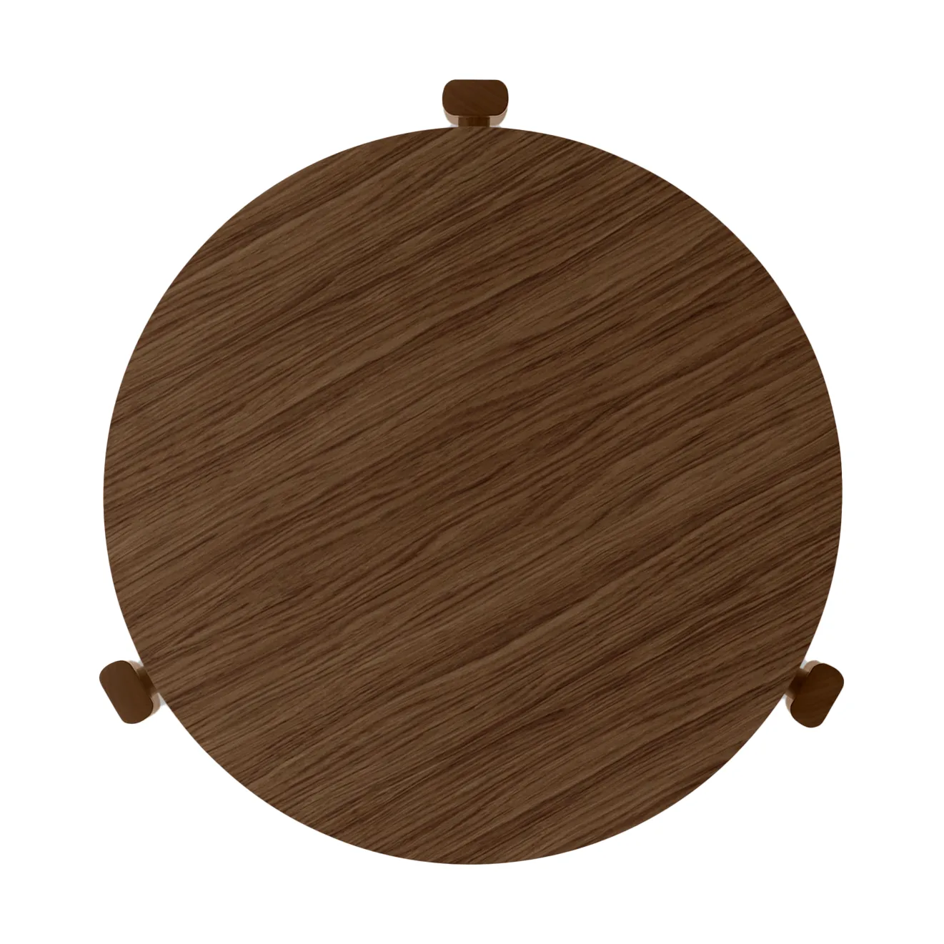 Passage soffbord, Mörkbetsad ek, Ø50 cm Audo Copenhagen