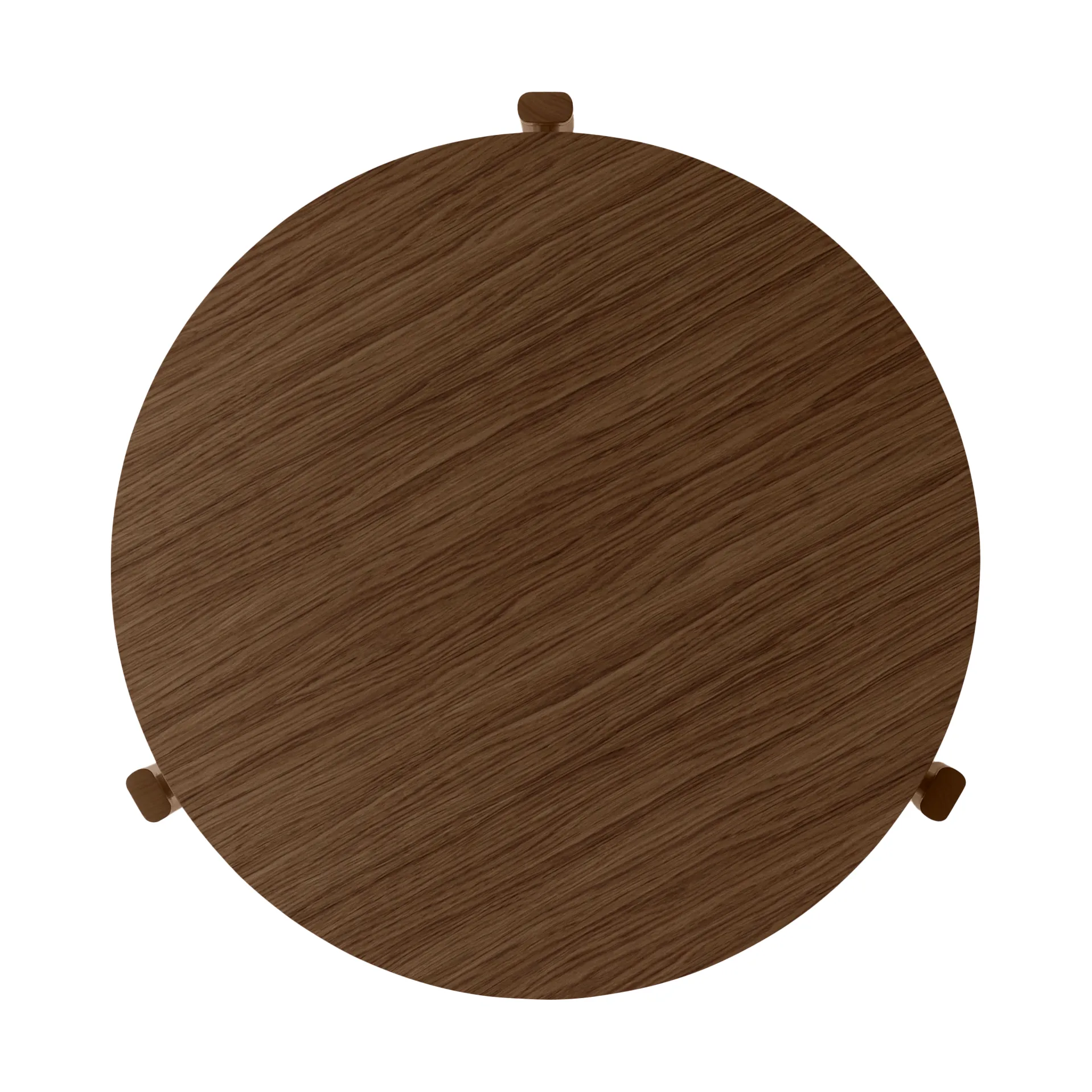 Passage soffbord, Mörkbetsad ek, Ø70 cm Audo Copenhagen