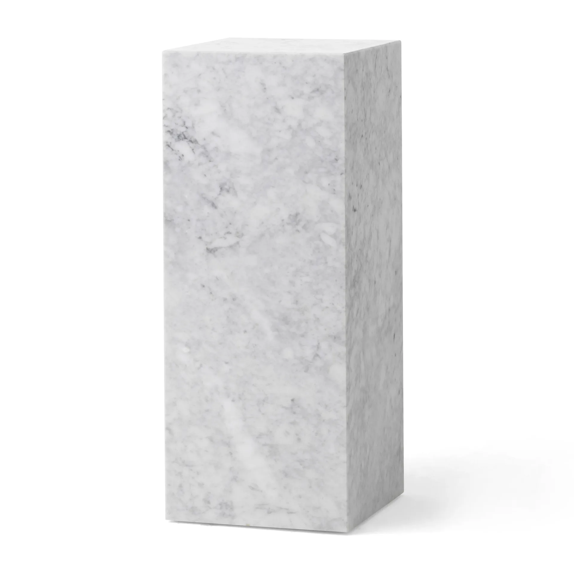 Plinth Pedestal piedestal 30x30x75 cm, Carrara Audo Copenhagen